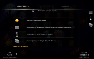 Vampires: Blood Moon – Game rules