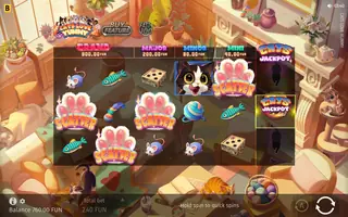 Cats Love Yummy – Feature in play