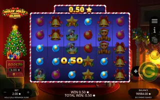 Holly Jolly Bonanza 10,000 – Winning spin