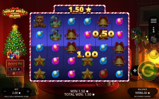 Holly Jolly Bonanza 10,000 – Winning spin