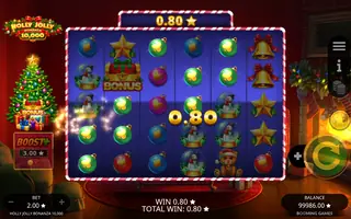 Holly Jolly Bonanza 10,000 – Winning spin