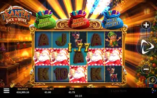 3 Wonders Santa Back to Work – Winning spin