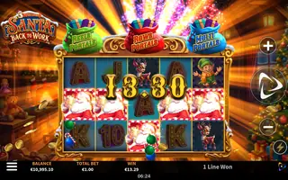 3 Wonders Santa Back to Work – Winning spin