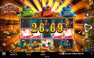 3 Wonders Santa Back to Work – Winning spin