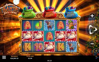 3 Wonders Santa Back to Work – Feature in play