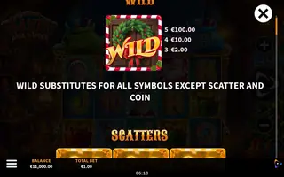 3 Wonders Santa Back to Work – Paytable