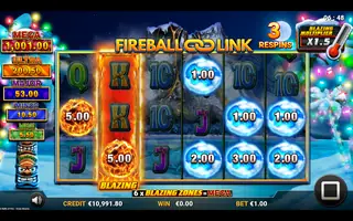 8 Balls of Fire: Xmas Bounty – Bonus round