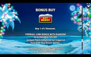 8 Balls of Fire: Xmas Bounty – Bonus buy
