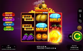 Express Fortune Surge – Winning spin