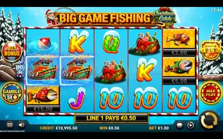 Big Game Fishing Christmas Catch – Winning spin