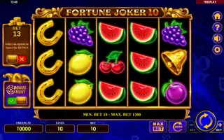 Fortune Joker 10 – Base game