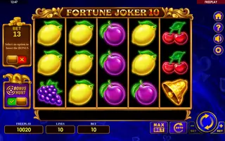 Fortune Joker 10 – Base game