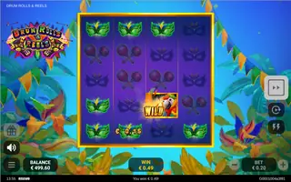 Drum Rolls & Reels – Winning spin