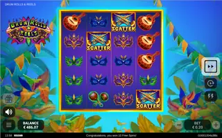 Drum Rolls & Reels – Free spins