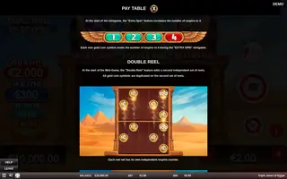 Triple Jewel Of Egypt – Game rules