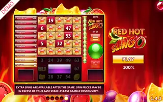 Red Hot Slingo – Base game