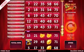 Red Hot Slingo – Base game