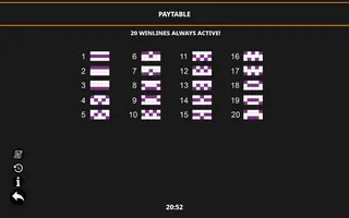 Secret Riches of the Irish – Paytable
