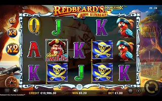 Redbeards Rum Runners DoubleMax – Winning spin