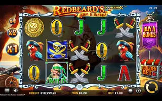 Redbeards Rum Runners DoubleMax – Winning spin