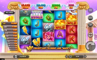 Almighty Thunder UltraHitz GigaBlox – Feature in play