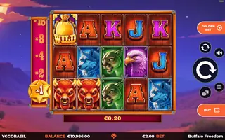 Buffalo Freedom DoubleMax – Winning spin