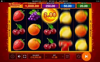 5 Sevens Hold and Win – Winning spin