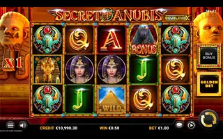 Secret of Anubis DoubleMax – Winning spin