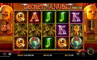 Secret of Anubis DoubleMax – Winning spin