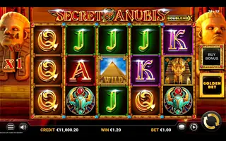 Secret of Anubis DoubleMax – Winning spin