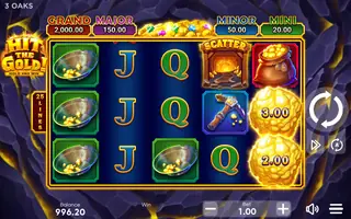 Hit the Gold – Winning spin