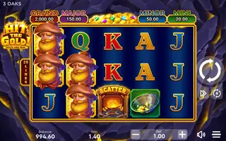 Hit the Gold – Winning spin