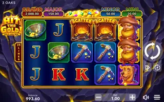 Hit the Gold – Winning spin