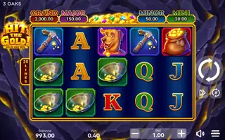 Hit the Gold – Winning spin