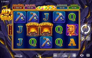 Hit the Gold – Winning spin
