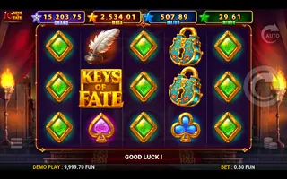 10 Keys of Fate – Feature in play