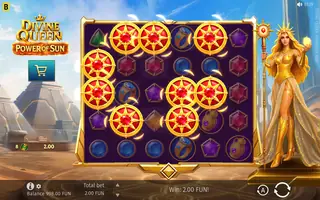 Divine Queen: Power of Sun – Winning spin