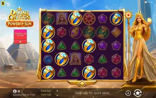 Divine Queen: Power of Sun – Feature in play