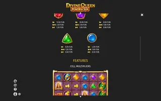 Divine Queen: Power of Sun – Game rules