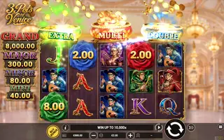 3 Pots of Venice – Winning spin