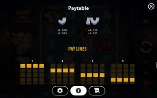 Vinnie Volt: Dracula Wilds – Paytable