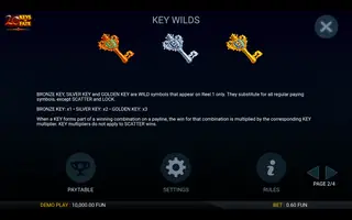 20 Keys of Fate – Game rules