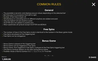 Aztec Fire 2 – Game rules