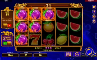 Fortune Joker 20 – Winning spin