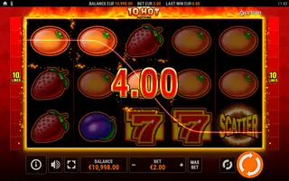 10 Hot HOTFIRE – Winning spin