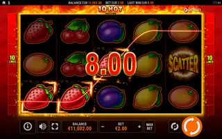 10 Hot HOTFIRE – Winning spin