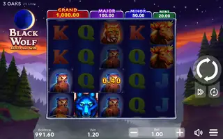 Black Wolf – Feature in play