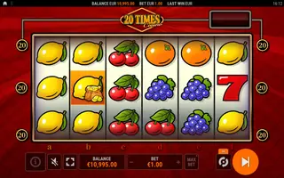 20 Times Casino – Base game