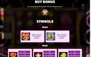 Jokrz Wild Ultranudge GigaBlox – Paytable