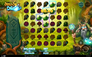 Druid’s Drop – Winning spin